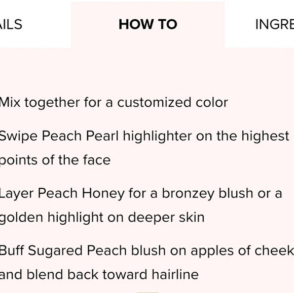 #2/ New TOO FACED Sugar Peach - Picture 5 of 7